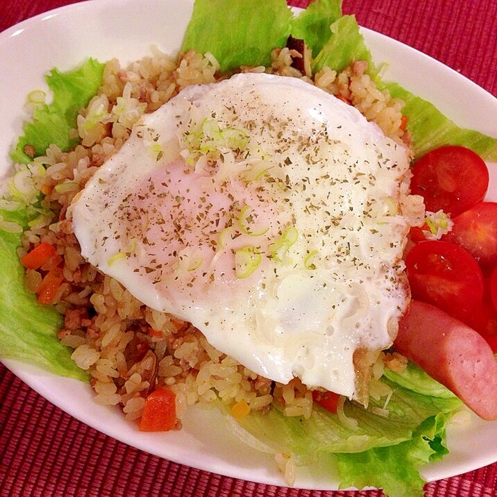 いなばのタイカレー缶で簡単 タイカレーチャーハン レシピ 作り方 By Taro Cook 楽天レシピ